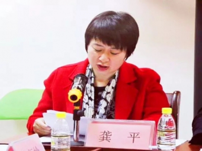2017年度社会组织党组织书记述职评议会召开,协会党支部书记、秘书长龚平现场述职
