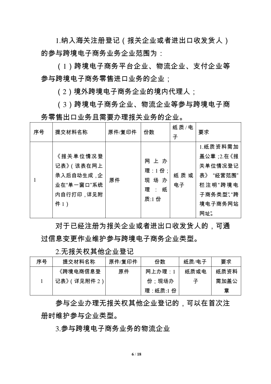  关于参与跨境电子商务业务企业注册登记的通知 (图6)